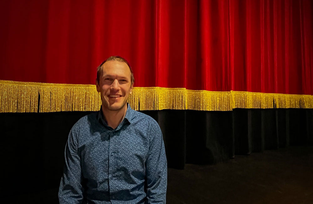Josef Darmark, biografföreståndare på Bio Park